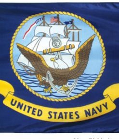 3x5 Foot U.S. Navy Outdoor Nylon Flag