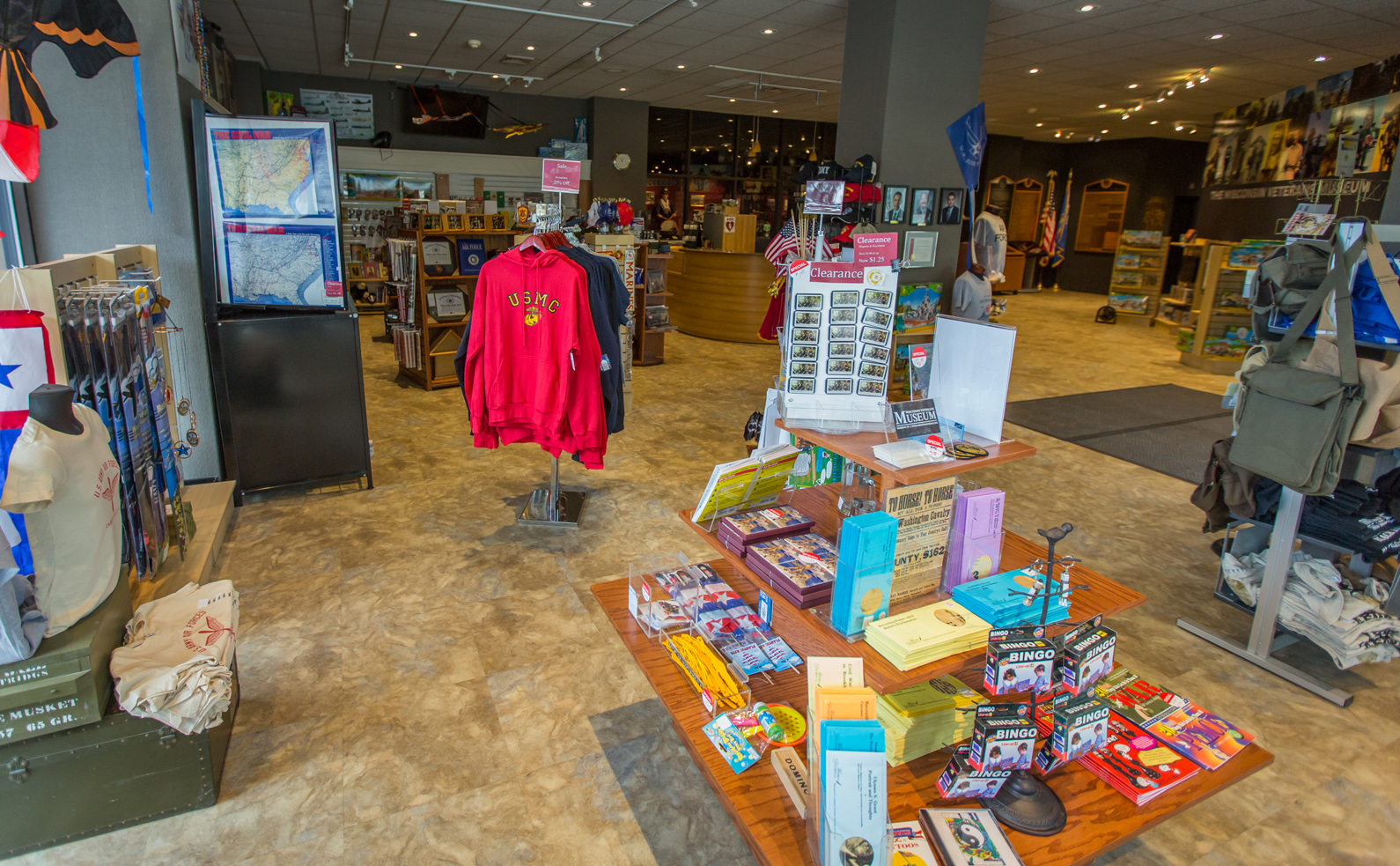 Wisconsin Veterans Museum Gift Shop