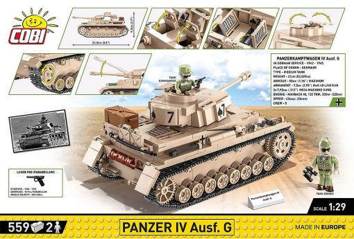 Panzer Ausf G Back of box