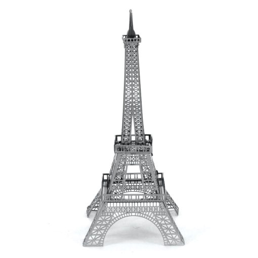 Metal Earth Eiffel Tower 3D Model Kit made of stainless steel