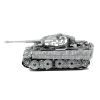 image of the Metal Earth Tiger 1 Tank steel 3D model kit fully assembled