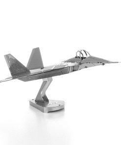 image of the Metal Earth F-22 Raptor Model completely built