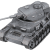 Metal Earth Panzer IV Tank - example image of the product fully assembled