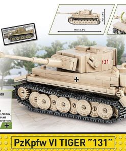 PzKpfw VI Tiger "131" mini tank back of box