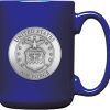Air force mug in blue, 15 ounces