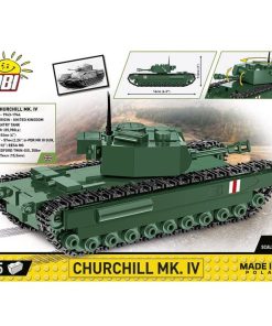 2717 Mini Churchill MK. IV Back of Box