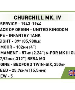 Mini Churchill Brick set specs