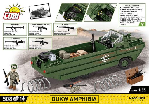 COBI-3110-DUKW-Amphibia-back-of-box