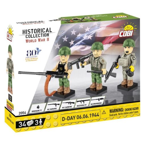 D-Day 80th anniversary Figurines front of box