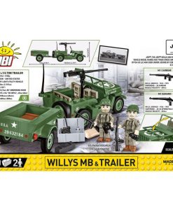 Willys MB & Trailer back of box