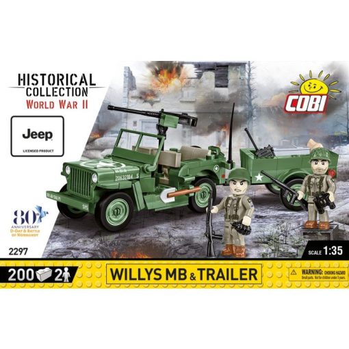 Willys MB & Trailer front of box