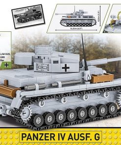 Panzer IV Ausft G Grey mini tank back of box