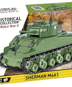 Sherman M4A1 Mini Tank Front of Box