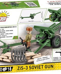 Soviet Gun ZiS-3 back of box