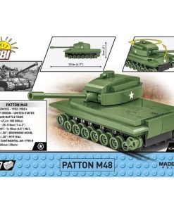 Patton M48 Tank Back of Box