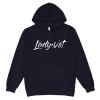 Lady Vet Pullover Hoodie in Navy Blue Front View