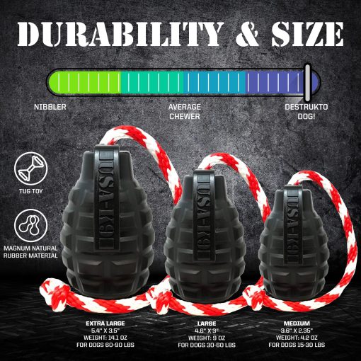 Durability and size guide