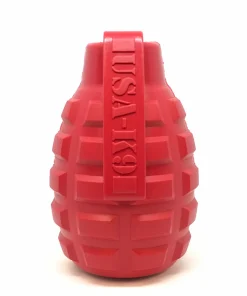 Red K9 Grenade Chew Toy - Large