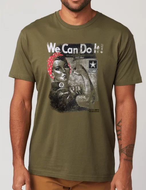 Rosie The Riveter Army T