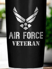 20 Oz Travel Mug - US Air Force Veteran