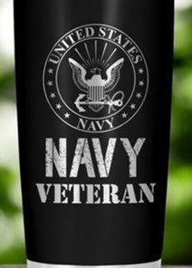 20 Oz Travel Mug - US Navy Veteran