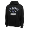 US Air Force Distressed "Fly Fight Win" black hoodie