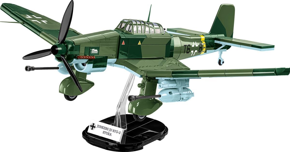 COBI Junkers Ju-87G-2 Stuka #5767 Block Set - Image 3