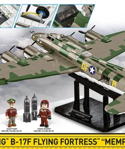 Alternative view of COBI B-17F Flying Fortress "Memphis Belle" #5749 Block Set