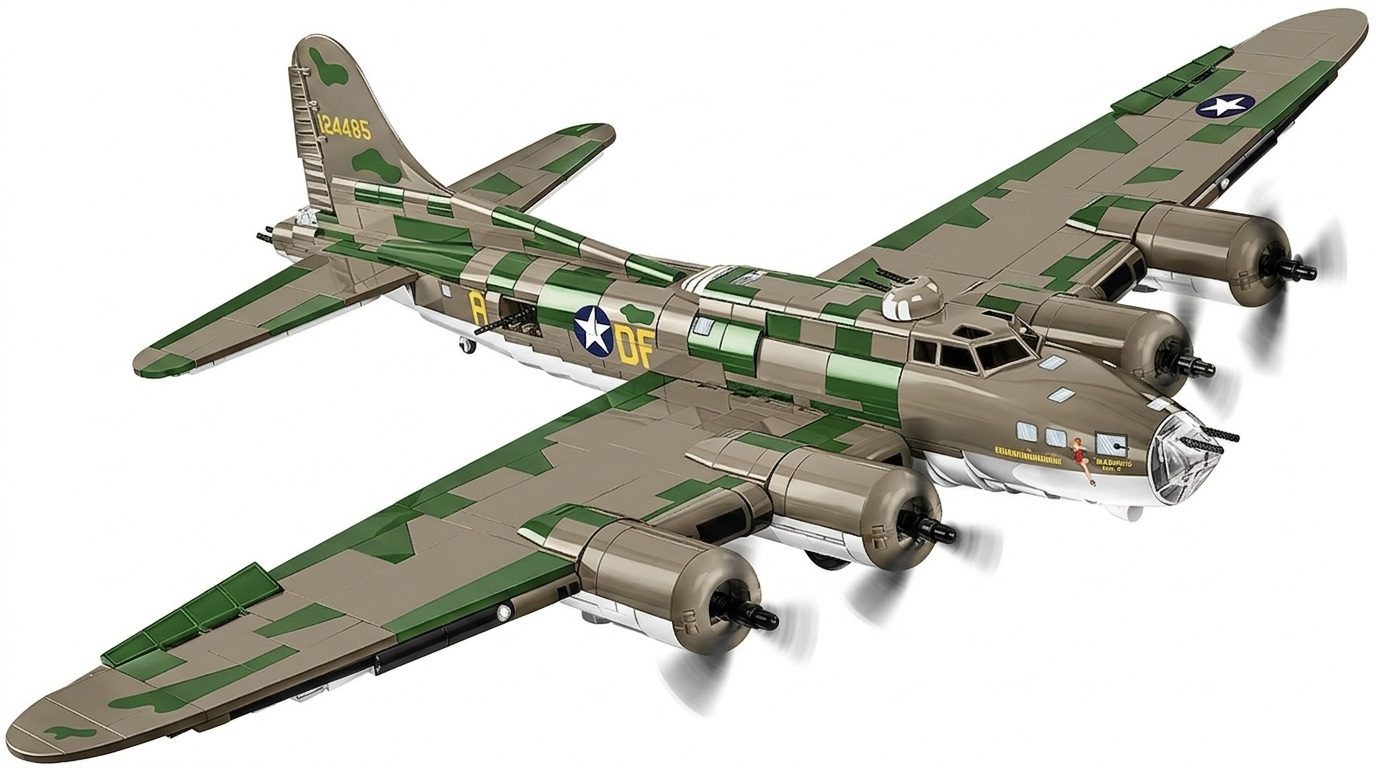 COBI B-17F Flying Fortress "Memphis Belle" #5749 Block Set - Image 3