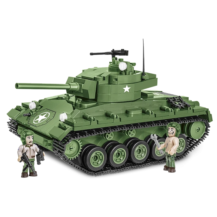 COBI M24 Chaffee #2543 Block Set - Image 3