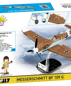 Alternative view of COBI Messerschmitt Bf 109 G #5761 Block Set