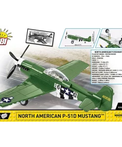 Alternative view of COBI P-51D Mustang #5860 Block Set