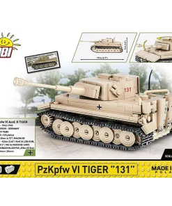 Alternative view of COBI PzKpfw VI Tiger "131" #2710 Block Set