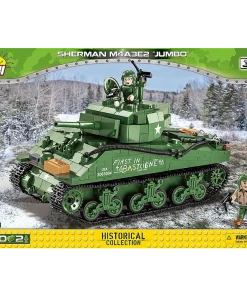 COBI Sherman M4A3E2 Jumbo #2550 Block Set