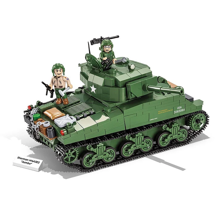 COBI Sherman M4A3E2 Jumbo #2550 Block Set - Image 2