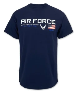 U.S. Air Force Flag Icon - Fly, Fight, Win T-Shirt