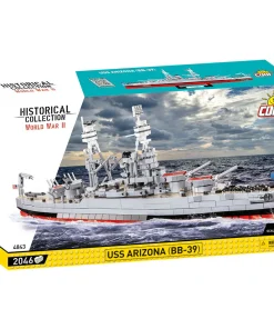 COBI USS Arizona #4843 Block Set