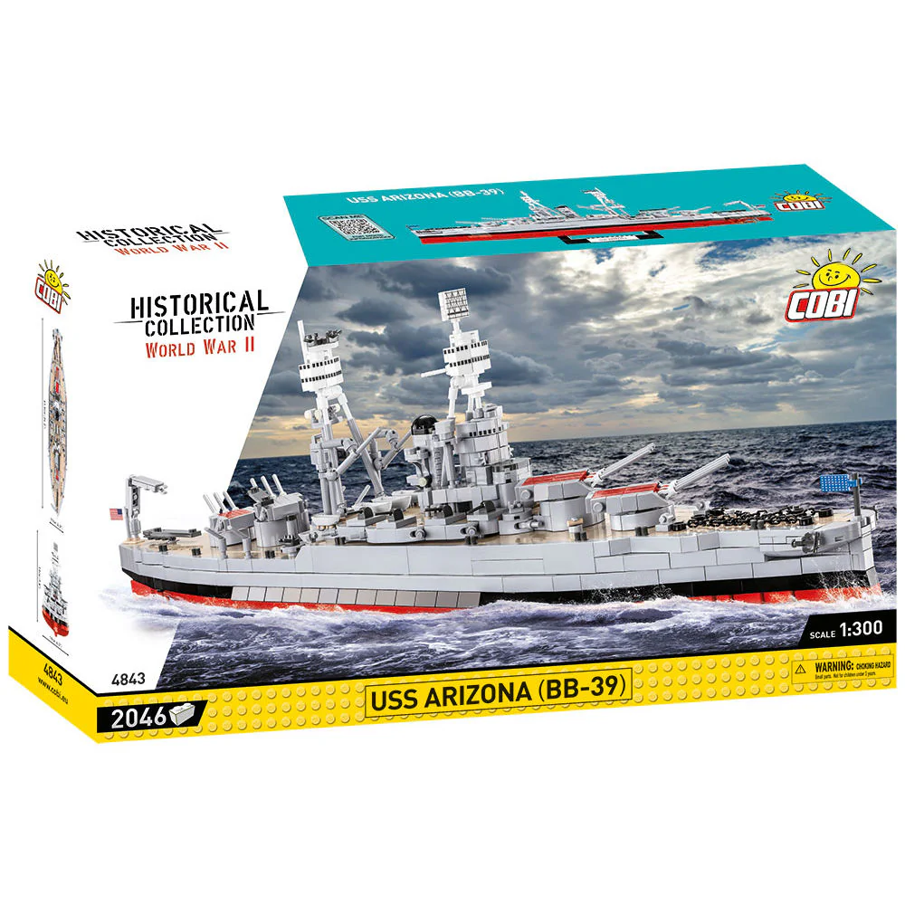 COBI USS Arizona #4843 Block Set