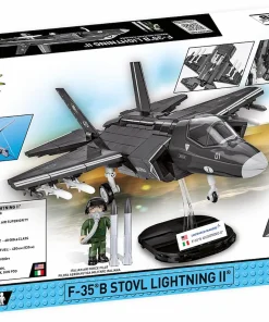 Alternative view of COBI F-35B Lightning II #5895 Block Set