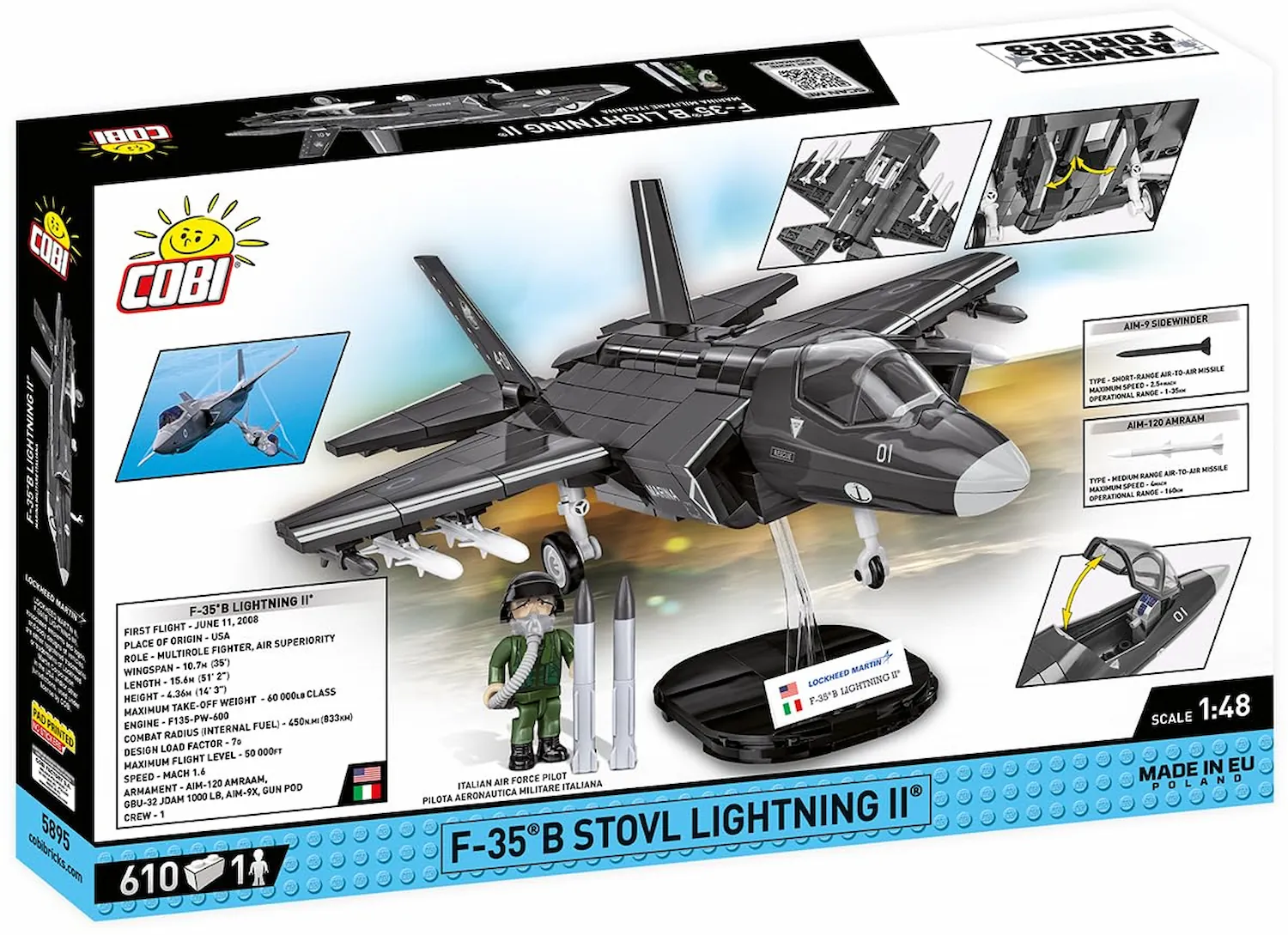 COBI F-35B Lightning II #5895 Block Set - Image 2
