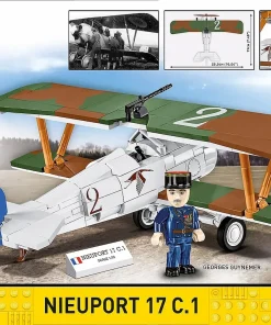 Alternative view of COBI Nieuport 17 C.1 Biplane #2997 Block Set