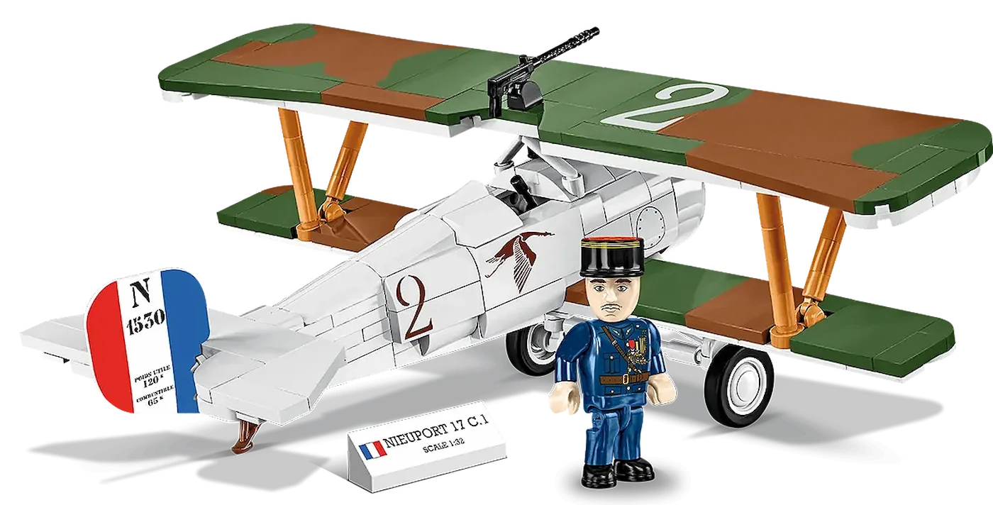 COBI Nieuport 17 C.1 Biplane #2997 Block Set - Image 3