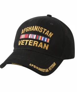 Afghanistan Veteran Embroidered Low-Profile Hat