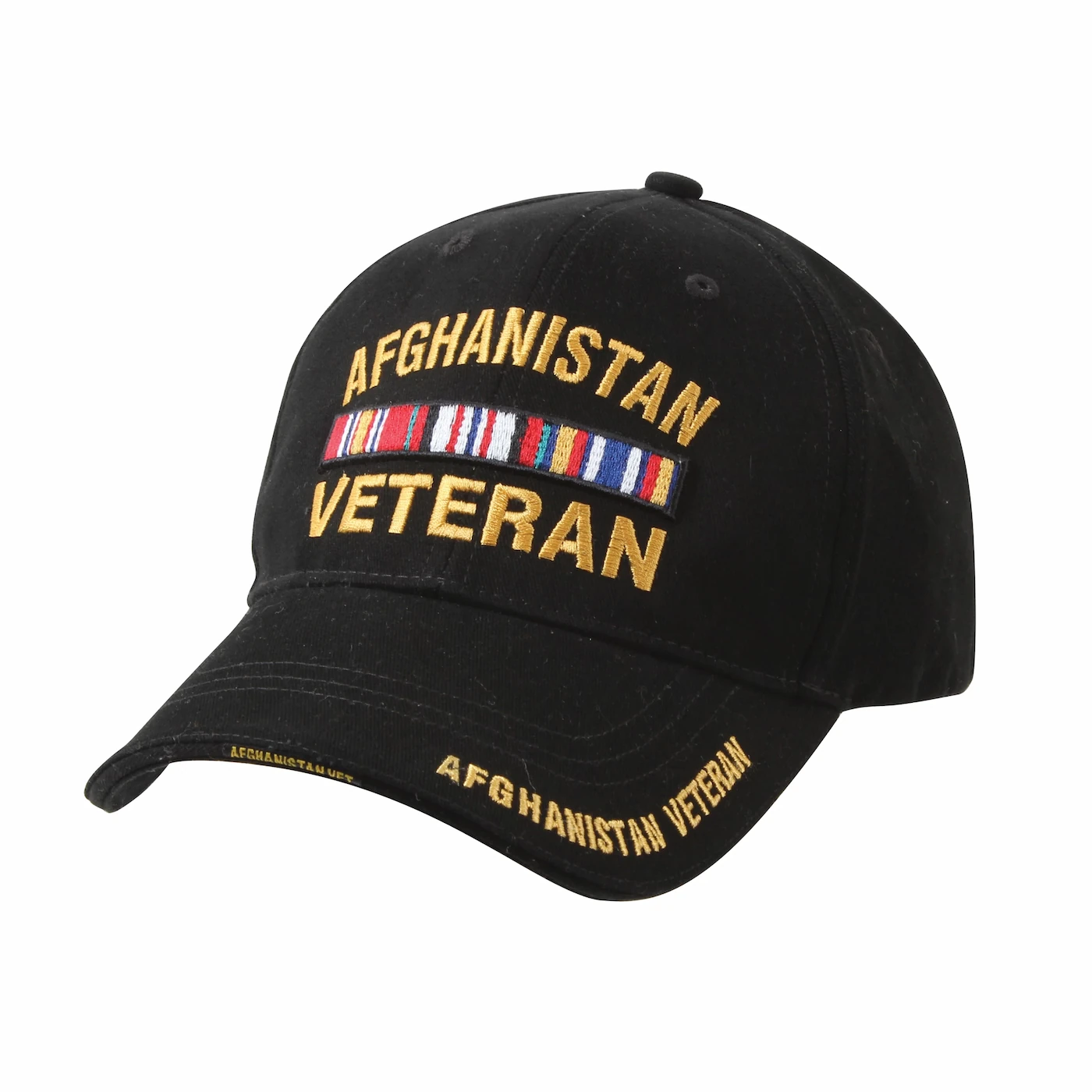 Afghanistan Veteran Embroidered Low-Profile Hat