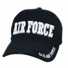 Rothco Deluxe Navy Blue Air Force Low Profile Cap with embroidered text