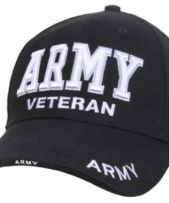 Army Veteran Embroidered Low-Profile Hat