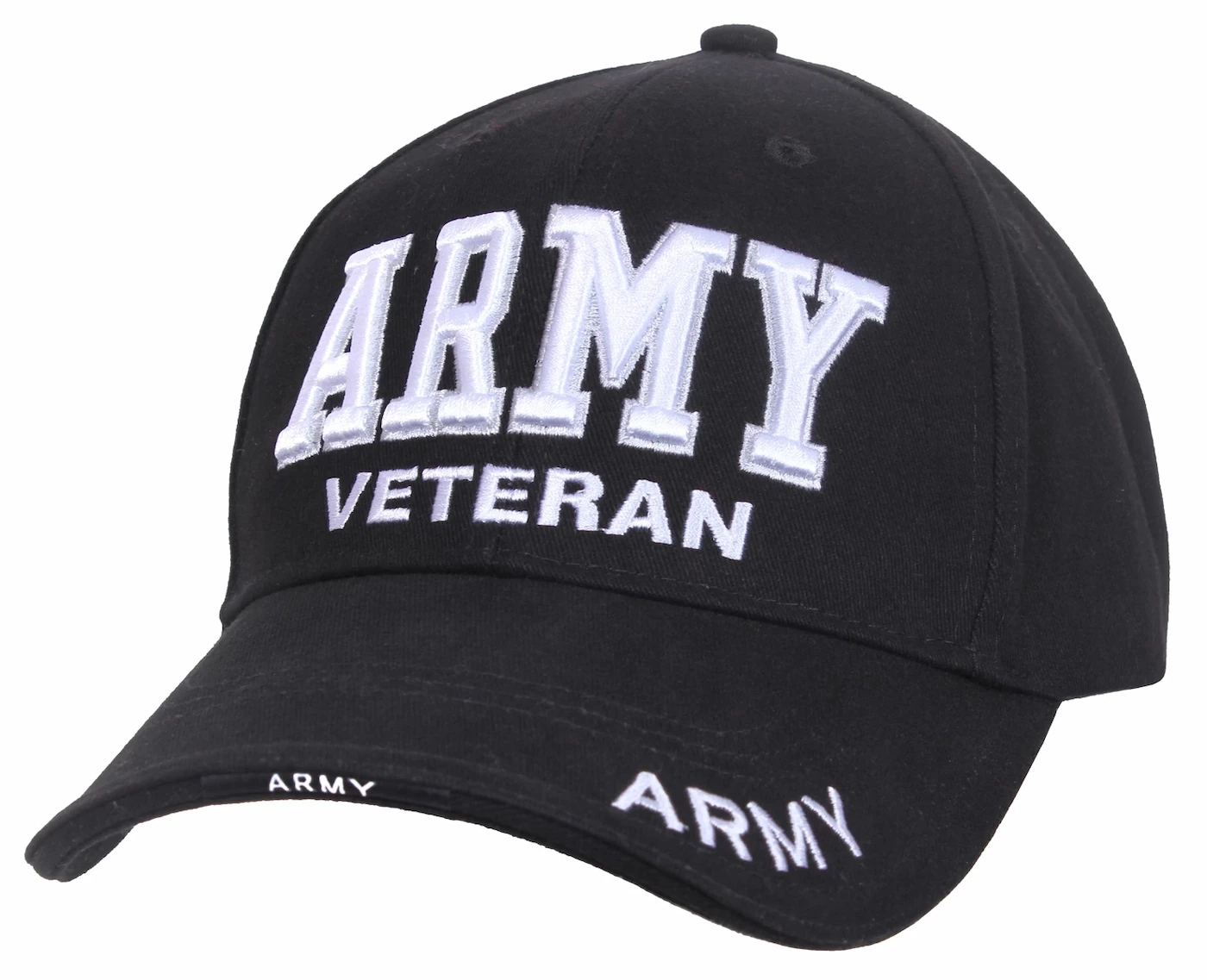 Army Veteran Embroidered Low-Profile Hat