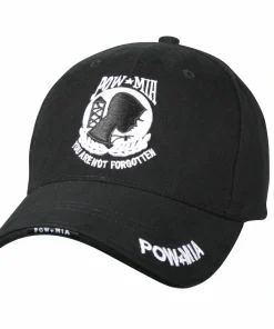 POW/MIA Embroidered Low-Profile Hat