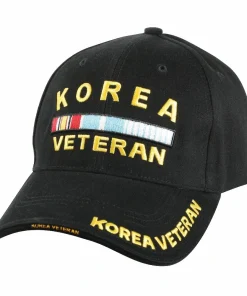 Korea Veteran Embroidered Low-Profile Hat