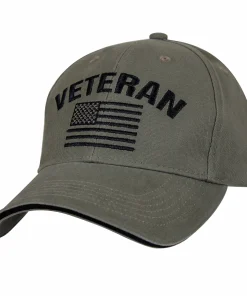 Veteran Embroidered Low-Profile Hat - OD
